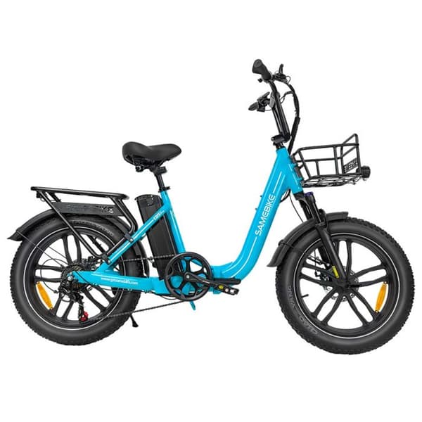 SAMEBIKE C05 Pro Elcykel - 500 W Motor - 36 V 13 Ah batteri - 20*4 tums däck - Max räckvidd 70 km - Shimano 7 hastigheter