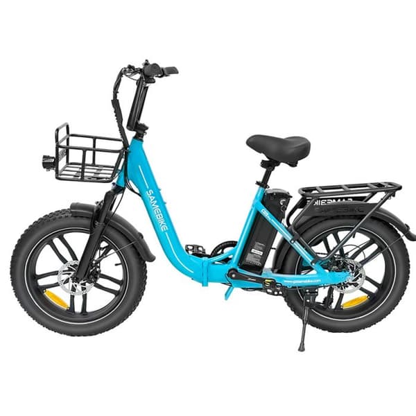 SAMEBIKE C05 Pro Elcykel - 500 W Motor - 36 V 13 Ah batteri - 20*4 tums däck - Max räckvidd 70 km - Shimano 7 hastigheter