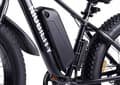 Miniatyrbild 5 av 6: Niubility B26 elcykel aluminiumhjul 26" svart 48V 1000W 12,5AH 35KM/H 26 Inch SHIMANO 7-växlad transmission svart