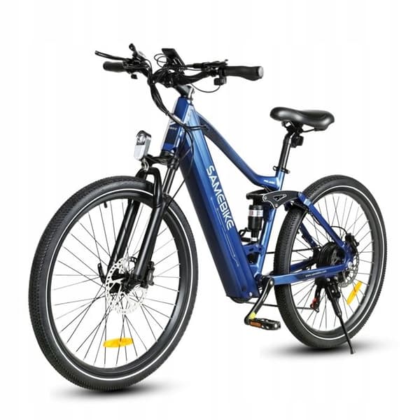 Mountain E-Bike Samebike XD26-II-FT-BU 48V 14Ah 25km/h 100HP 26'' svart ram 26'' aluminiumhjul