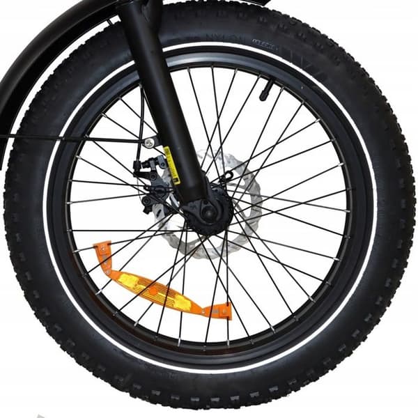 Elcykel DZ-2030 - SHIMANO 7-växlad Fällbar ram aluminiumhjul 20" 500W 48V 13AH 40KM/H grå