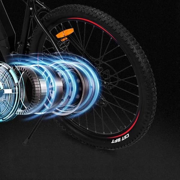 Elcykel - WELKIN - WKEM001 - 36V 10.4Ah - 350W - Maxhastighet 32 km/h - 27.5 tum