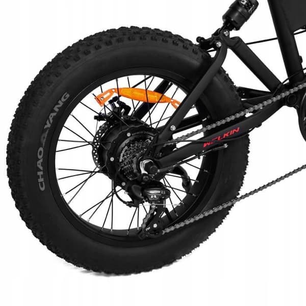 Elcykel - WELKIN - WKES001 - 500W 48V - Avtagbart batteri 12AH - Fällbar 20 tum