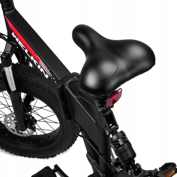Elcykel - WELKIN - WKES001 - 500W 48V - Avtagbart batteri 12AH - Fällbar 20 tum