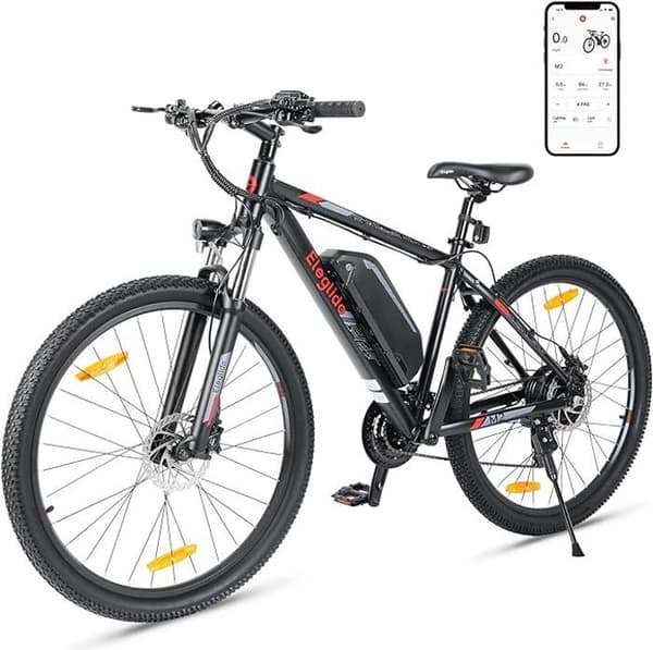 Eleglide M2 E Bike Herr Dam med 36 V 15 Ah löstagbart batteri, 27,5/29 tum terräng E Mountain Bike, Elcykel Pedelec