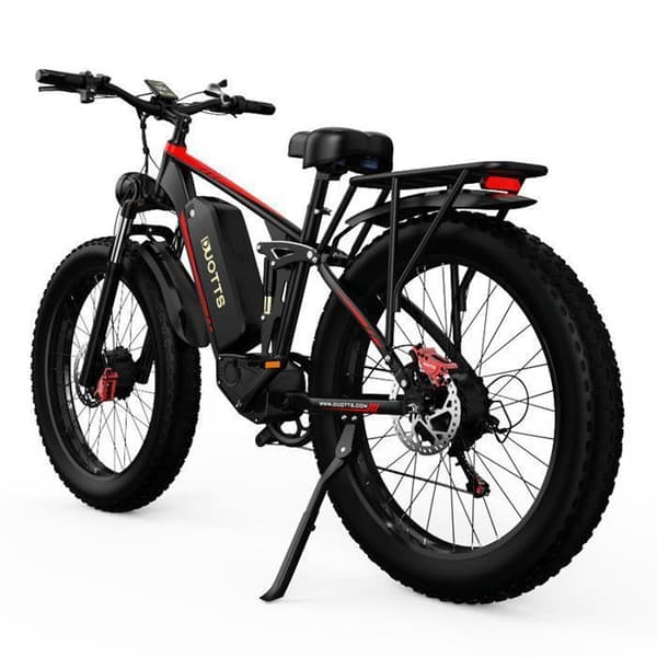 DUOTTS S26 Elcykel - 750W*2 Dubbelmotor - 48V/20Ah Samsung batteri - 7 SHIMANO hastigheter - 26*4,0'' hjul