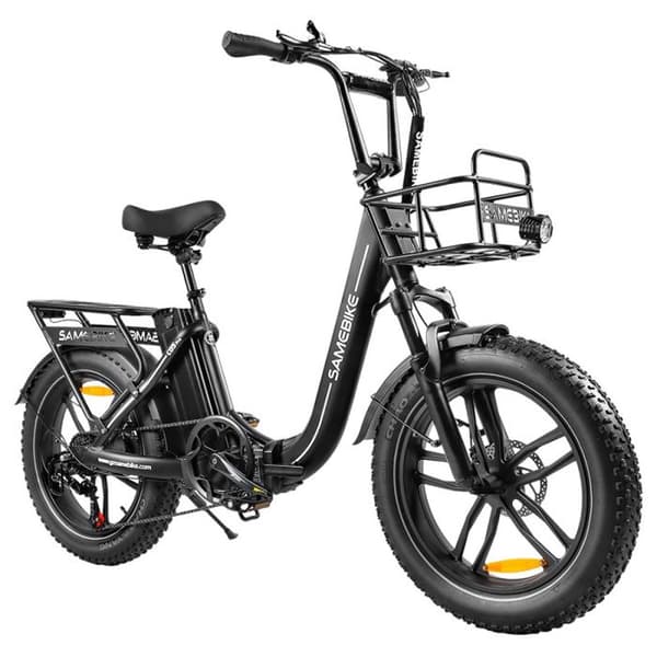 SAMEBIKE C05 Pro Elcykel - 500 W Motor - 36 V 13 Ah batteri - 20*4 tums däck - Max räckvidd 70 km - Shimano 7 hastigheter