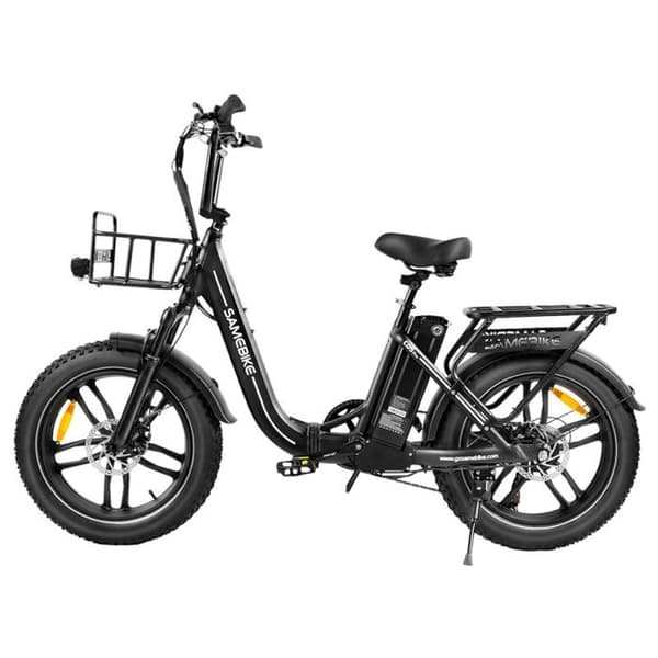 SAMEBIKE C05 Pro Elcykel - 500 W Motor - 36 V 13 Ah batteri - 20*4 tums däck - Max räckvidd 70 km - Shimano 7 hastigheter