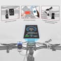 Miniatyrbild 4 av 6: SAMEBIKE 20 Inch E-Bike LOTDM200-II-FT-GY, 48V 13Ah avtagbart batteri, Max. upp till 120 km,