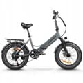 Miniatyrbild 2 av 6: SAMEBIKE 20 Inch E-Bike LOTDM200-II-FT-GY, 48V 13Ah avtagbart batteri, Max. upp till 120 km,