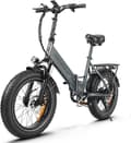 Miniatyrbild 1 av 6: SAMEBIKE 20 Inch E-Bike LOTDM200-II-FT-GY, 48V 13Ah avtagbart batteri, Max. upp till 120 km,