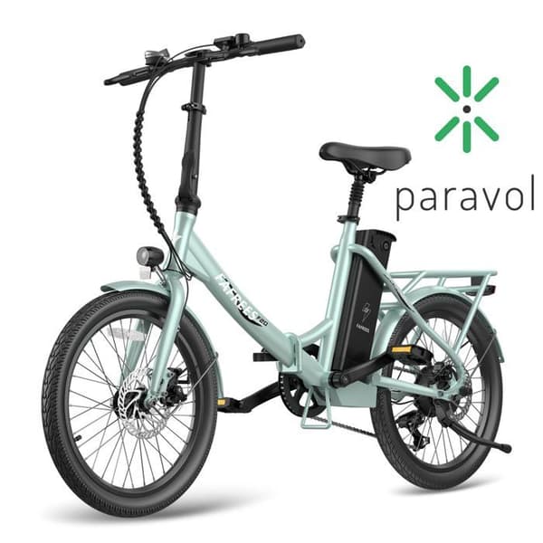 Fafrees F20 Lasting Elcykel, 250W motor, 18,2Ah batteri, 20"*1,95" däck, SHIMANO 7 Speed, Spearmint.