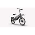 Miniatyrbild 1 av 4: KuKirin V1 PRO - Elcykel - 20" hjul - 350W Motor - 48V 7.5AH Batteri - Skivbromsar - Svart