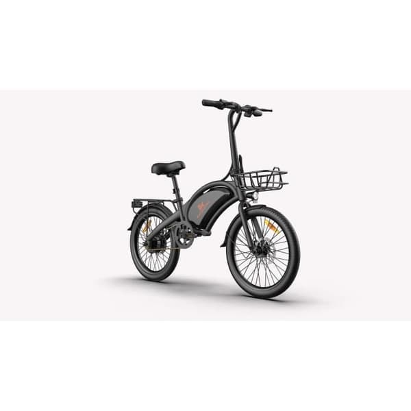 KuKirin V1 PRO - Elcykel - 20" hjul - 350W Motor - 48V 7.5AH Batteri - Skivbromsar - Svart