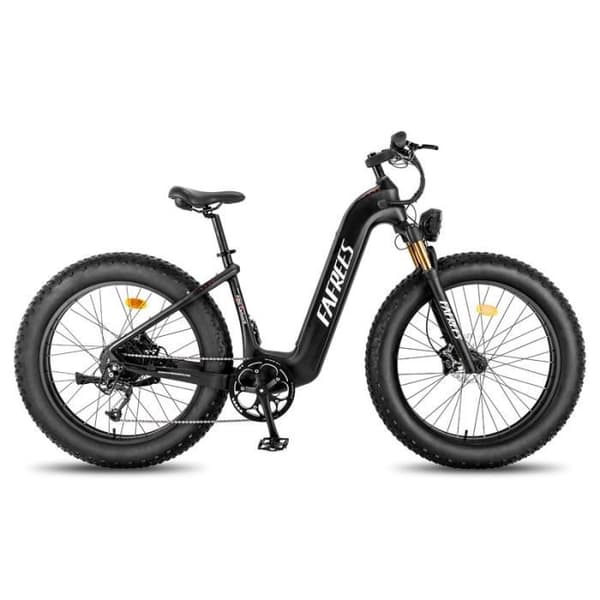 Fafrees F26 CarbonX elcykel, 1000W motor, 48V 22,5AH, 26"*4,8, SHIMANO 9-växlad, kolfiberram, elektrisk mountainbike-svart