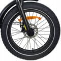 Miniatyrbild 3 av 6: Elcykel DZ-2030 - SHIMANO 7-växlad Fällbar ram aluminiumhjul 20" 500W 48V 13AH 40KM/H svart