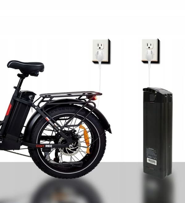 Elcykel DZ-2030 - SHIMANO 7-växlad Fällbar ram aluminiumhjul 20" 500W 48V 13AH 40KM/H svart