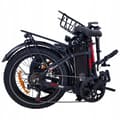 Miniatyrbild 6 av 6: Elcykel DZ-2030 - SHIMANO 7-växlad Fällbar ram aluminiumhjul 20" 500W 48V 13AH 40KM/H svart