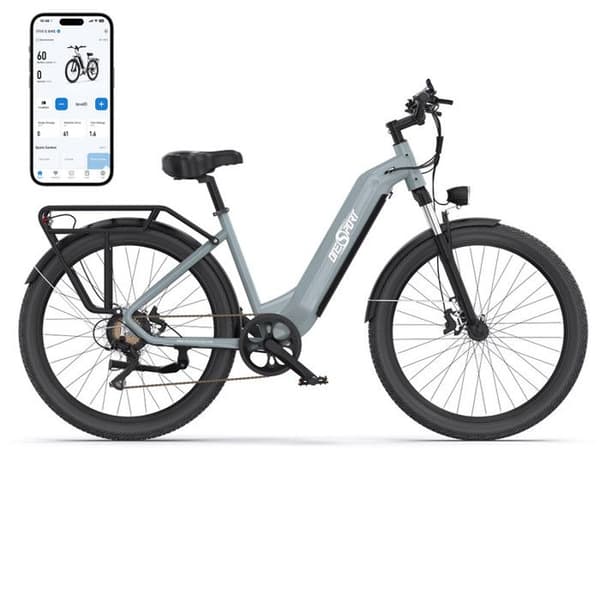 ONESPORT OT05 Ebike 27,5" elcykel - Momentsensor - Hydrauliska bromsar - 36V 250W 18,2Ah - Bluetooth APP
