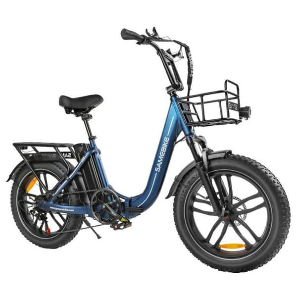SAMEBIKE C05 Pro Elcykel - 500 W Motor - 36 V 13 Ah batteri - 20*4 tums däck - Max räckvidd 70 km - Shimano 7 hastigheter