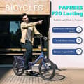 Miniatyrbild 4 av 6: Fafrees F20 Lasting Aurora Purple E-Bike Folding 20 Inch med batteri 36V 18,2A, 250W 25 km/h SHIMANO 7