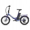 Miniatyrbild 2 av 6: Fafrees F20 Lasting Aurora Purple E-Bike Folding 20 Inch med batteri 36V 18,2A, 250W 25 km/h SHIMANO 7
