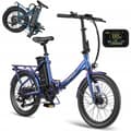 Miniatyrbild 1 av 6: Fafrees F20 Lasting Aurora Purple E-Bike Folding 20 Inch med batteri 36V 18,2A, 250W 25 km/h SHIMANO 7
