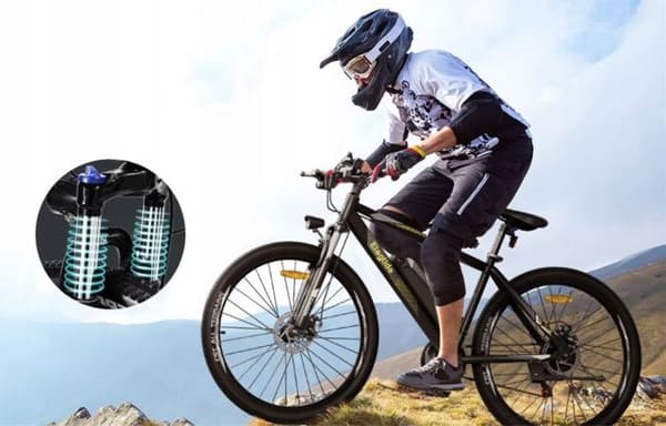 Eleglide M1 PLUS elcykel 18 tums ram aluminiumhjul 27,5" svart 250W 12,5Ah 25KM/H