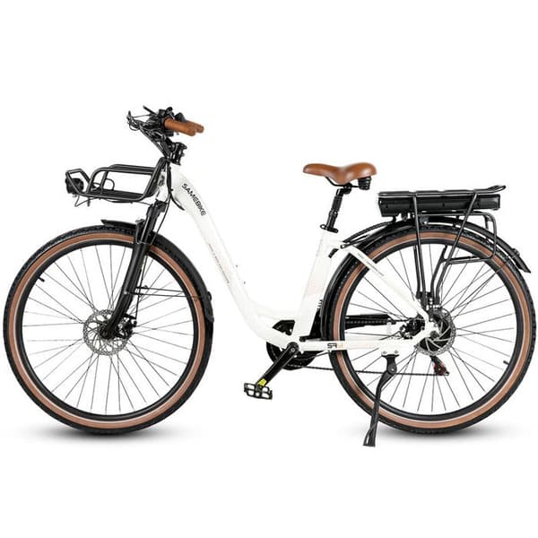 Samebike RS-A07 500 W 13 Ah 35 km/h 2024 vit elcykel