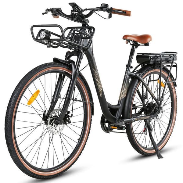 Samebike RS-A07 500 W 13 Ah 35 km/h 2024 Svart Elcykel