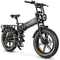 Miniatyrbild 2 av 4: SAMEBIKE RS-A02 hopfällbar elcykel 8V17AH Motor 1200W Däck 20*4,0 tum Svart