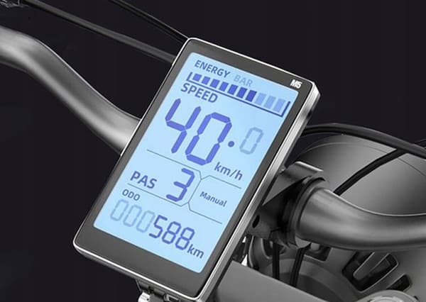 GOGOBEST GF750 elcykel 80KM cykel aluminiumhjul 20" svart 2000W 17.5AH SVART