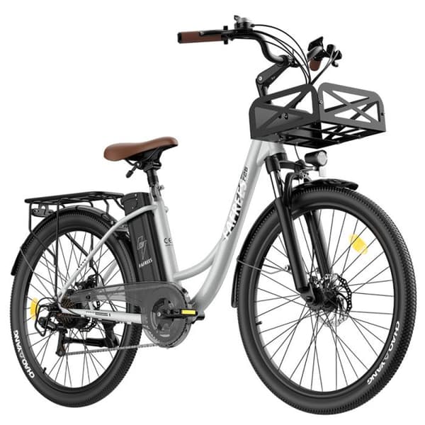 Fafrees F26 Lasting Elcykel - 250W Motor - 36V 20,3 Ah Batteri - 26*1,95'' Däck - Maxhastighet 25 km/h - Räckvidd 140 km