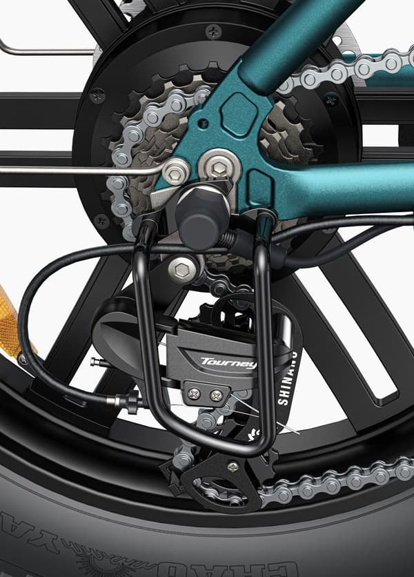ENGWE L20 Boost 250W Torque E-Bike | 48V 13Ah | 126 km rækkevidde | 20x4.0 MTB dæk | Boost Power Mode