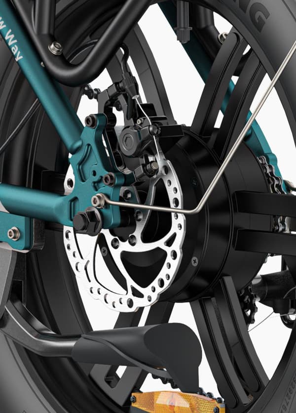 ENGWE L20 Boost 250W Torque E-Bike | 48V 13Ah | 126 km rækkevidde | 20x4.0 MTB dæk | Boost Power Mode
