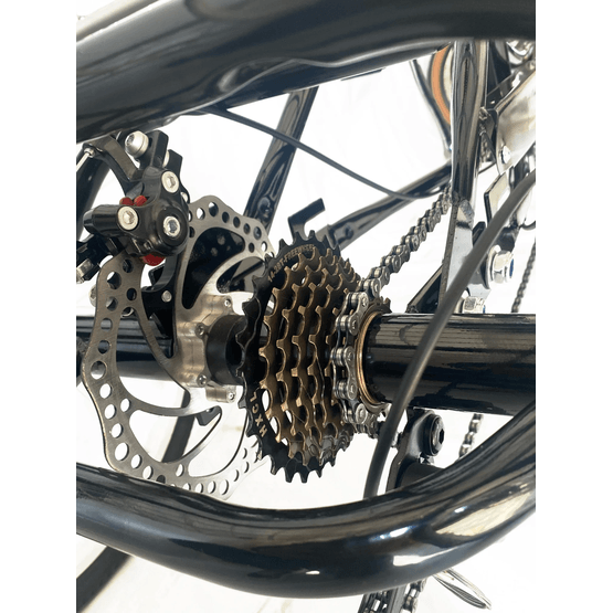 Trehjulet cykel Til Voksne - 7 Gear - Med Kurv - Hvid