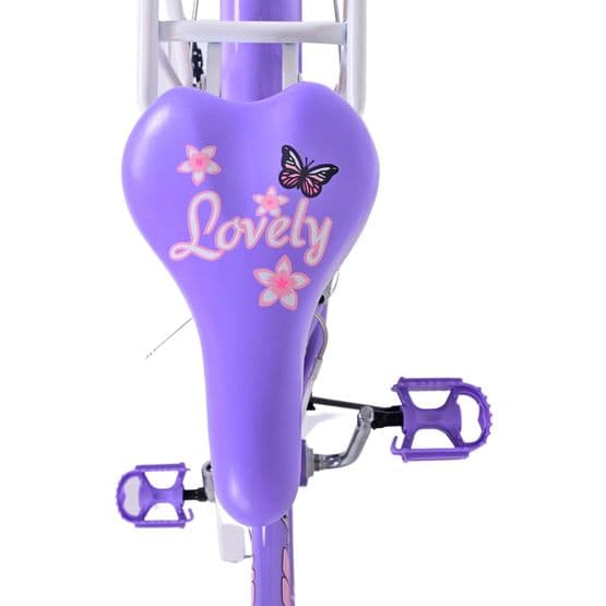Volare - Barncykel - Lovely 20 Tum Lila - 6 Växlar