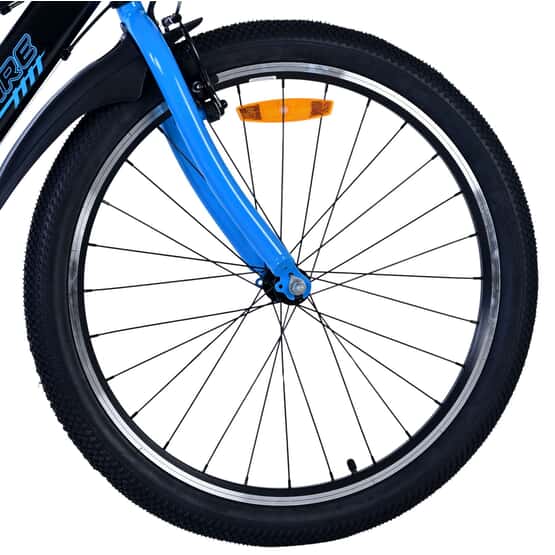 Barncykel - Volare - Sportivo Kids Bike - 24 Tum - 7 Växlar - Svart Blå
