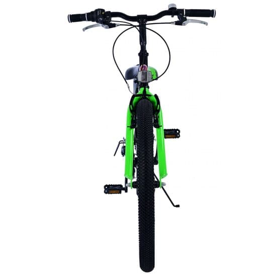 Børnecykel - Volare - Sportivo børnecykel - 24 tommer - 7 gear - sort grøn