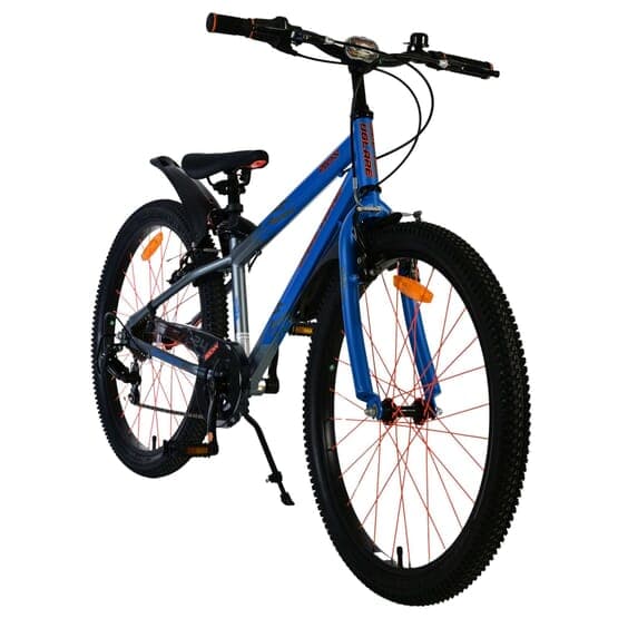 Barncykel - Volare - Rocky Children'S Bike - 24 Tum - Blå - 7 Växlar