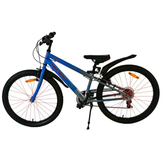 Barncykel - Volare - Rocky Children'S Bike - 24 Tum - Blå - 7 Växlar