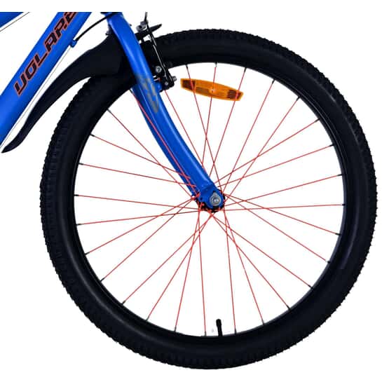 Barncykel - Volare - Rocky Children'S Bike - 24 Tum - Blå - 7 Växlar
