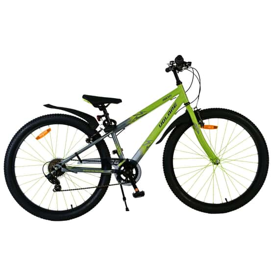 Barncykel - Volare - Rocky Children'S Bicycle - 26 Tum - Grön - 7 Växlar- Två Handbromsar