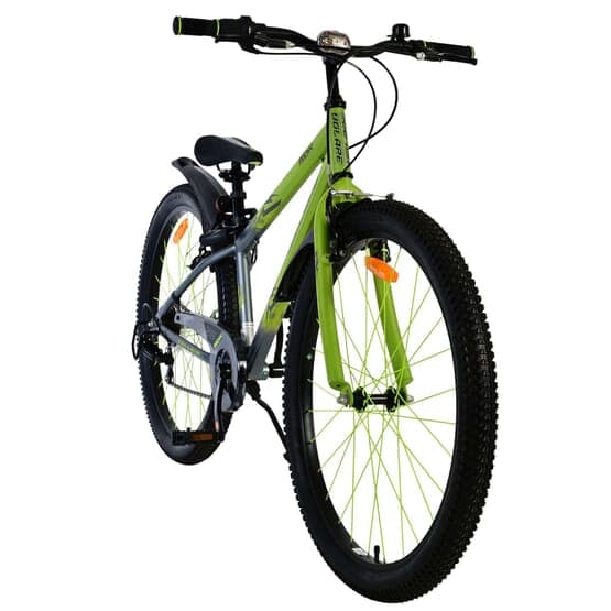 Barncykel - Volare - Rocky Children'S Bicycle - 26 Tum - Grön - 7 Växlar- Två Handbromsar