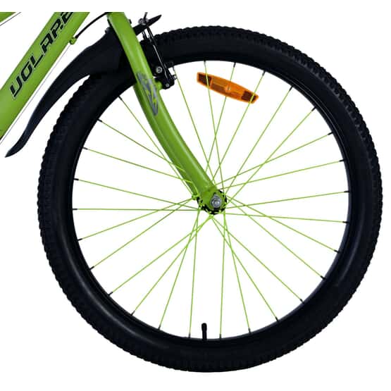 Børnecykel - Volare - Rocky børnecykel - 24 tommer - Grøn - 7 gear