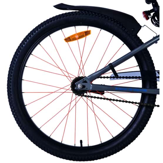 Lasten pyörä - Volare - Rocky Kids Bike - 24 tuumaa - Sininen