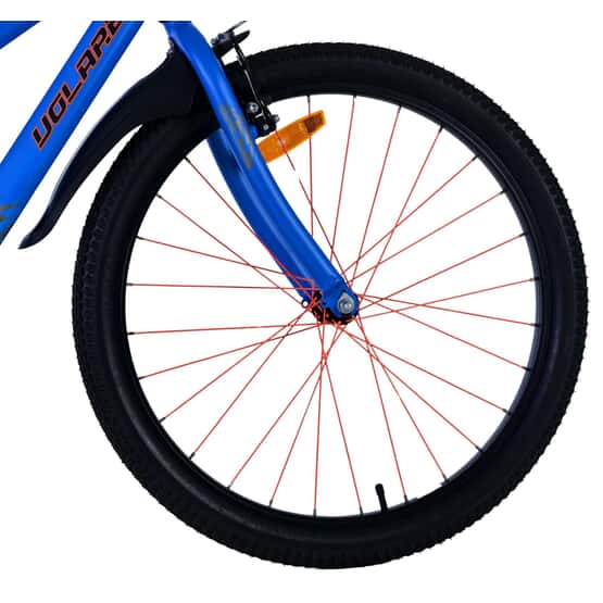 Lasten pyörä - Volare - Rocky Kids Bike - 24 tuumaa - Sininen