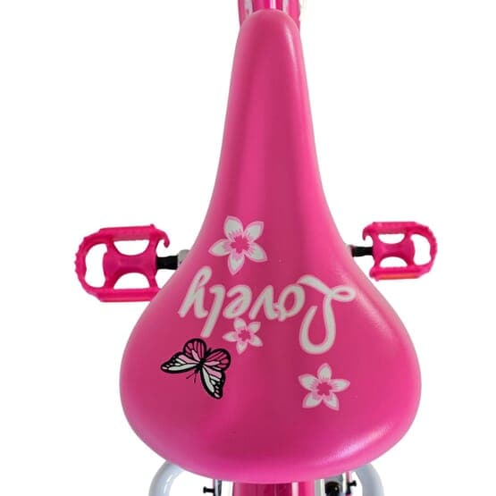 Børnecykel - Volare - Dejlig børnecykel - 24 tommer - Pink - To håndbremser