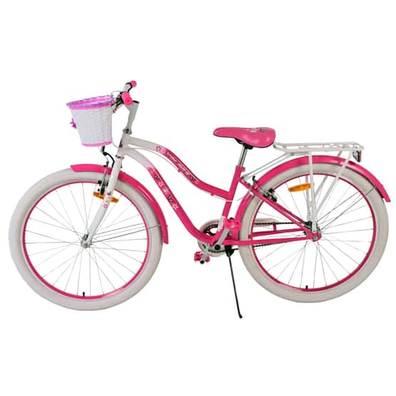 Barncykel - Volare - Lovely Children'S Bike - 26 Tum - Rosa - Två Handbromsar