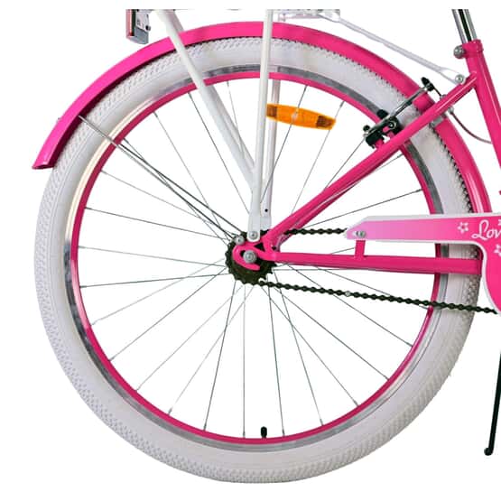 Barncykel - Volare - Lovely Children'S Bike - 26 Tum - Rosa - Två Handbromsar